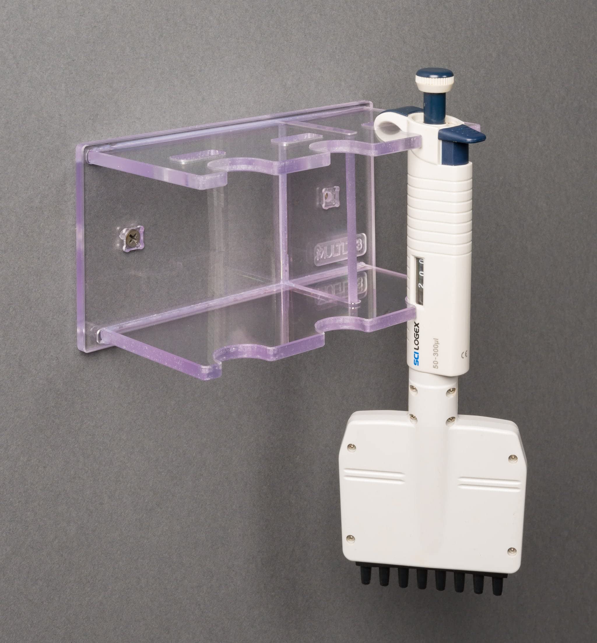 Multichannel Pipette Hanger (3 Pos) (Wall Mount)