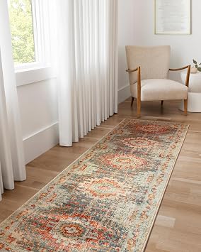 Loloi Jocelyn Collection JOC-03 Mist/Multi 7'-10 x 10' .38 Thick Area Rug