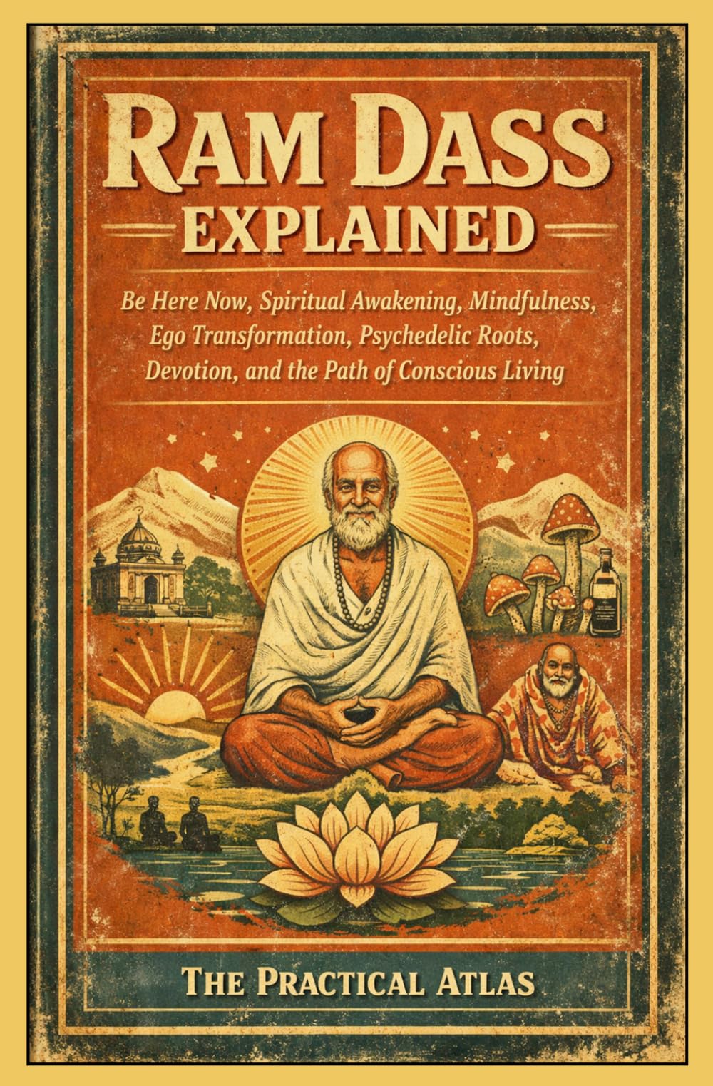 Ram Dass Explained: Be Here Now, Spiritual Awakening, Mindfulness, Ego Transformation, Psychedelic Roots, Devotion, and the Path of Conscious Living (Half Hour Help Psychedelic Philosophy Series)