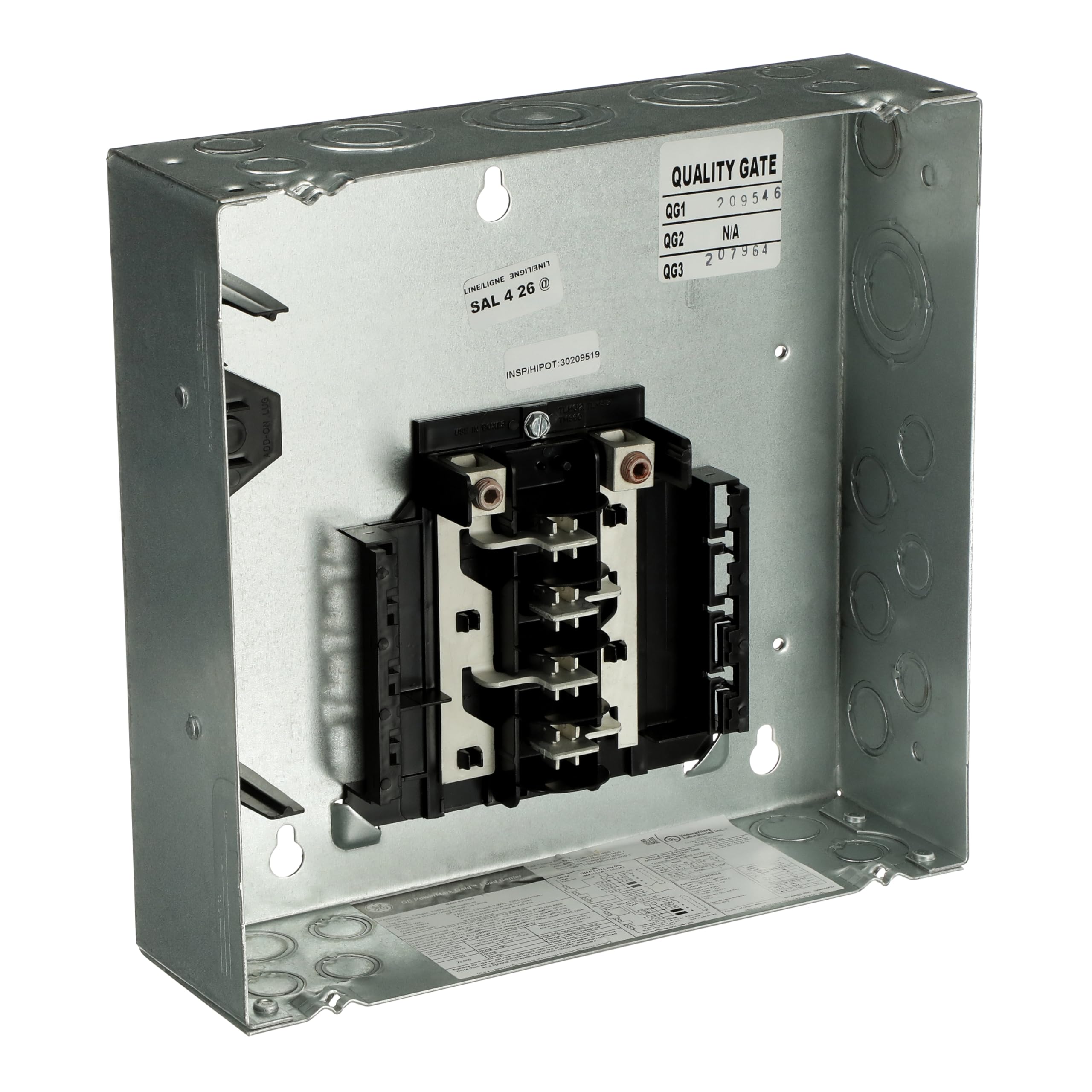 ABB TLM612FCUDP 125A Main Lug Convertible Load Center • PowerMark Gold 125A, 120/240V AC • 6 Spaces, 12 Pole, 3 Wire • Indoor Convertible Main Lug Load Center • Top or Bottom Feed — Amazon image 2