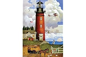 Buffalo Games - Charles Wysocki - Daddy's Coming Home 300 Piece Jigsaw Puzzle