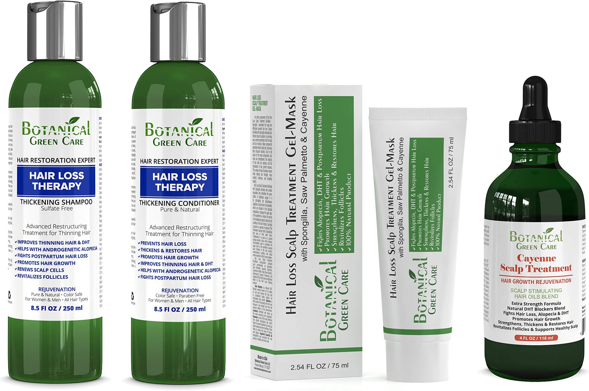 Hair Loss Treatment Value set: 4 items.
