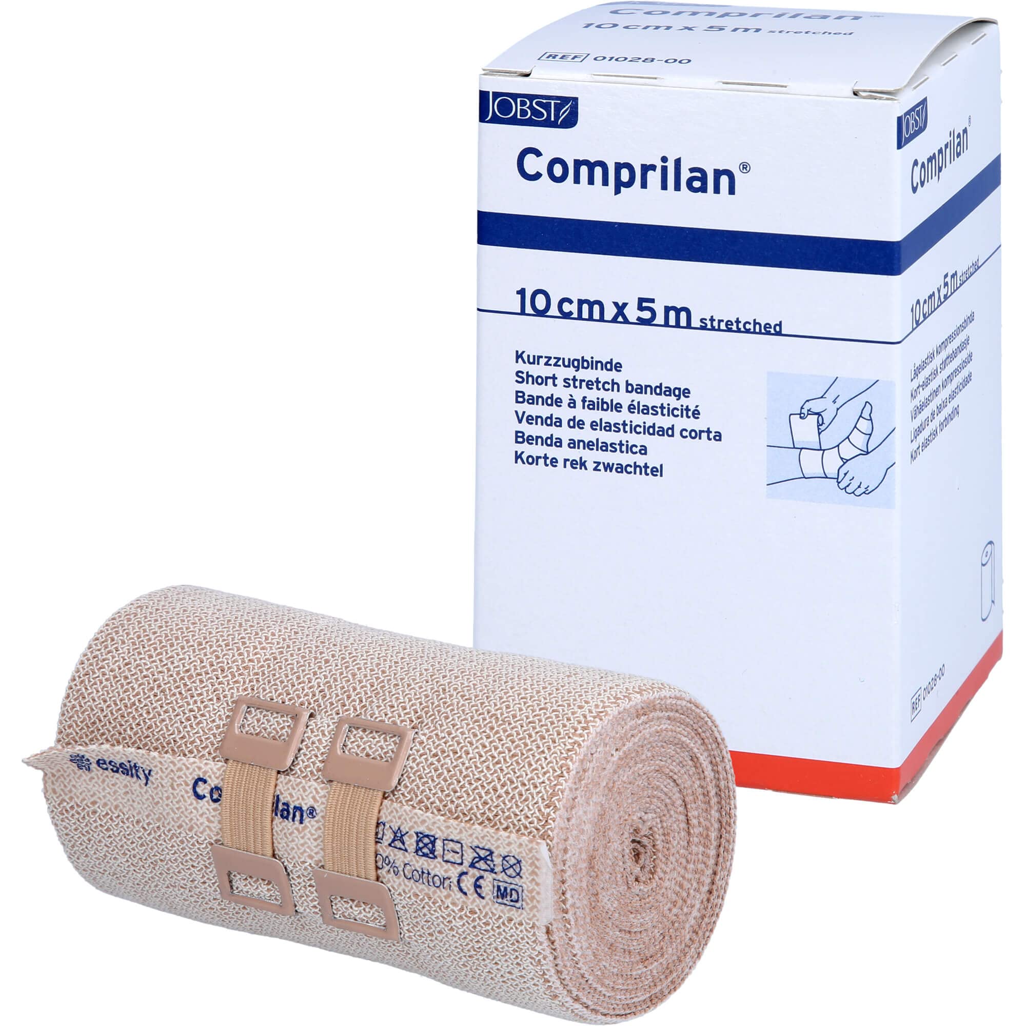 BSN - Comprilan 10cm x 5 m - Venda de Elasticidad corta