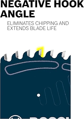 Miniatura 9 de BOSCH DCB1072CD Hoja de sierra circular con borde de 72 dientes de 10 pulgadas para laminado