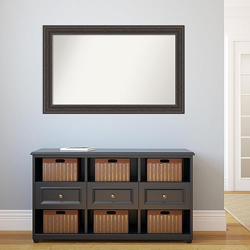 Miniatura 5 de Amanti Art Espejo personalizado, espejo de baño de naufragio, espejo de pared o espejo de tocador de baño sobre fregadero (28.5 x 45.5 pulgadas),