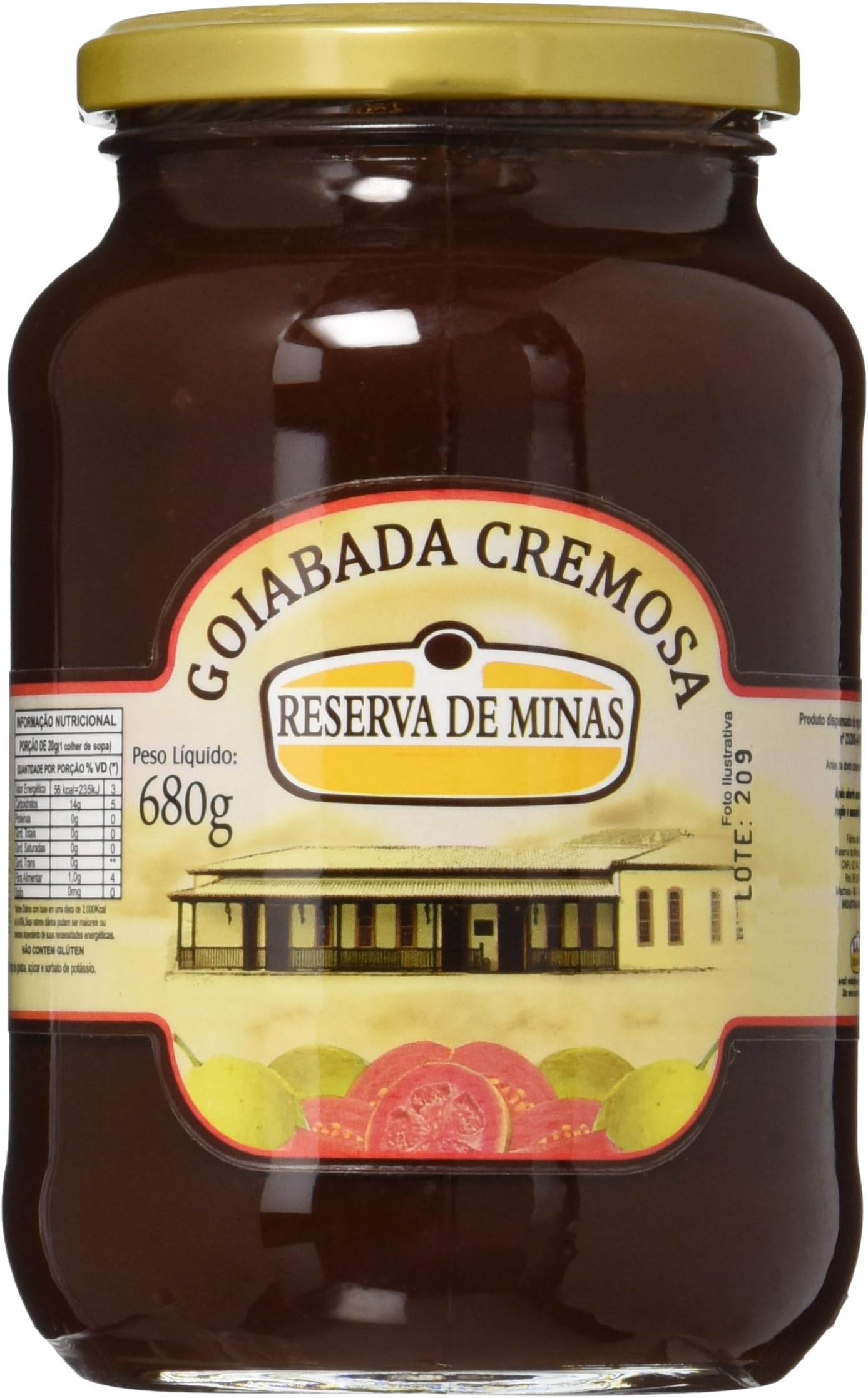 Guava Dessert - Goibada Cremosa - Reserva de Minas - 24oz. (680g)