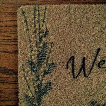 Amazon｜ブロッサ 玄関マット 天然素材風 ポリエステル で