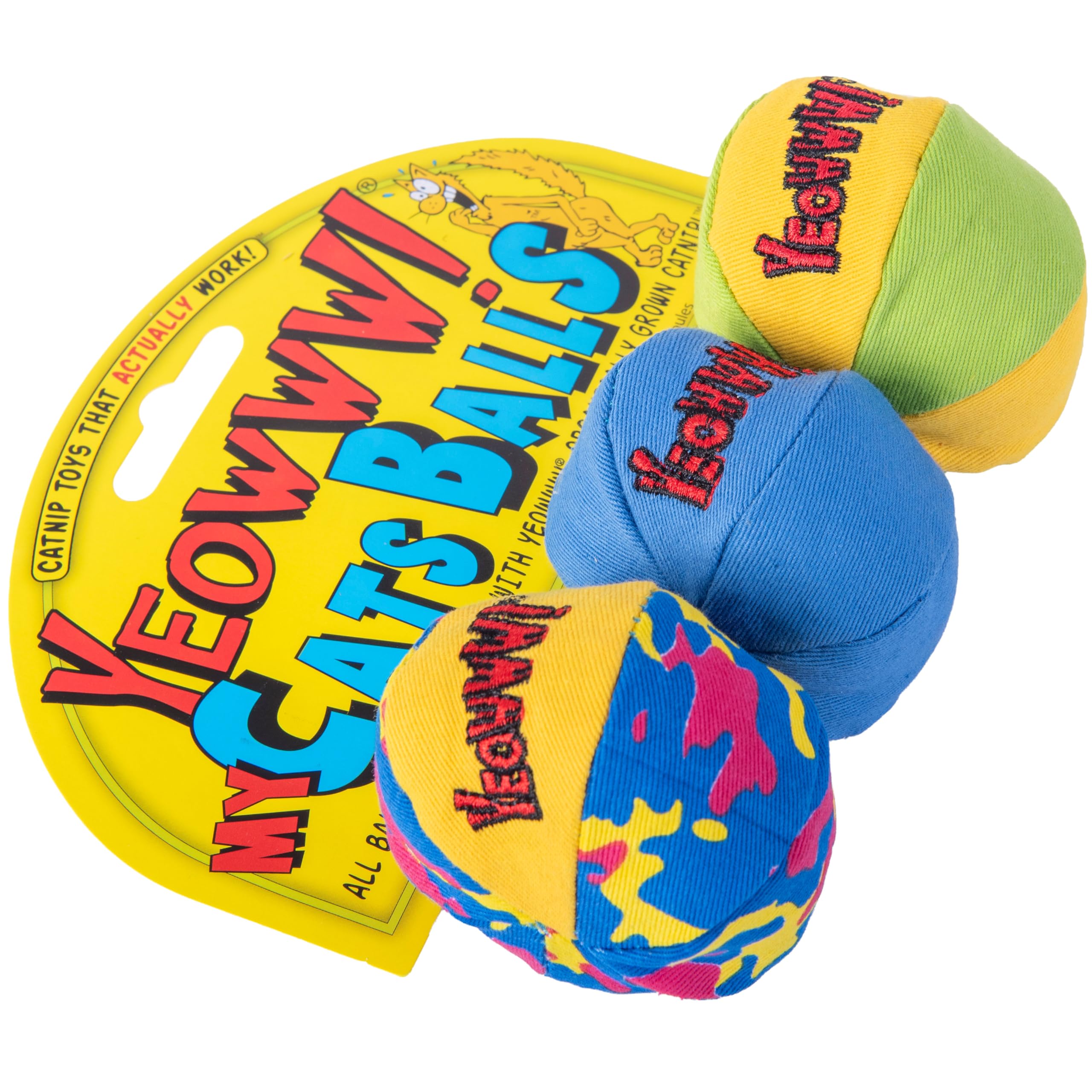 Rosewood 63409 zabawka dla kota My Cats Balls, 3 sztuki w opakowaniu
