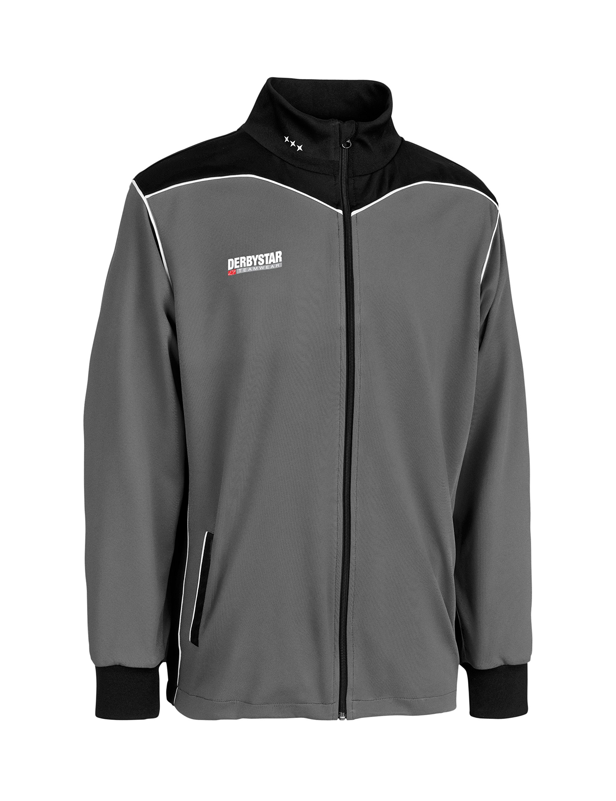 Derbystar Men Brilliant Training Jacket - Grey, Size 128