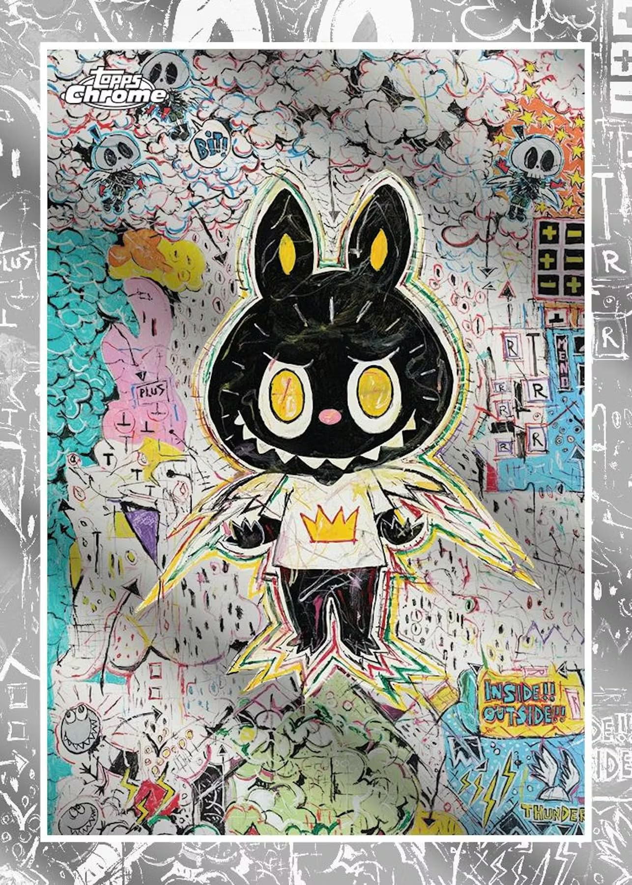 Amazon.co.jp: Topps 2025 Chrome Labubu The Monsters 10th