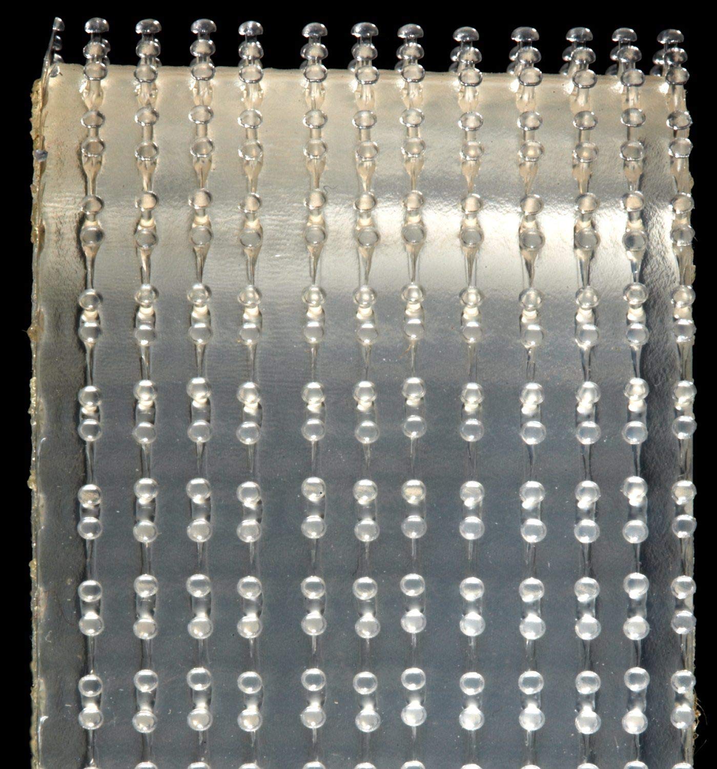 3M Dual Lock cierre resellable, 1" x 10 ', transparente, 1