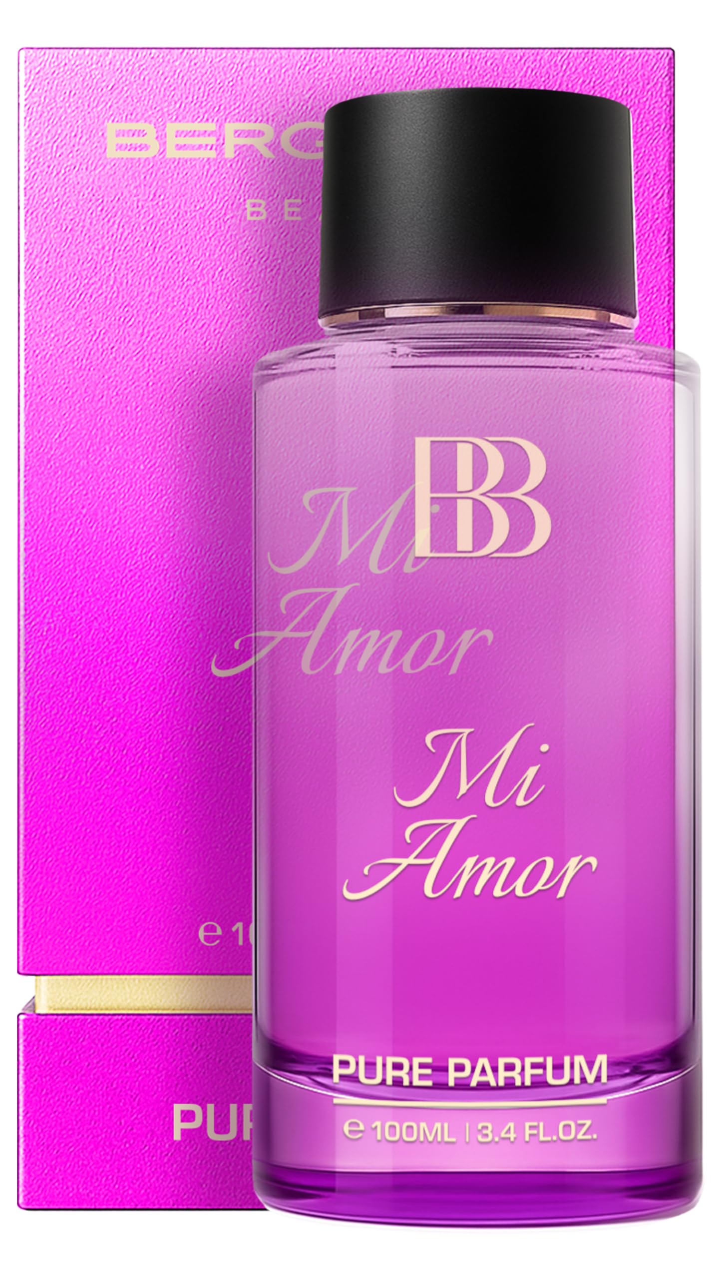 Bergamot Beaute MI AMOR Pure Parfum | Pear, Rose & Cashmere | 12+ Hrs Long Lasting Perfume for Women | Higher Concentration than Eau De Parfum 100ML