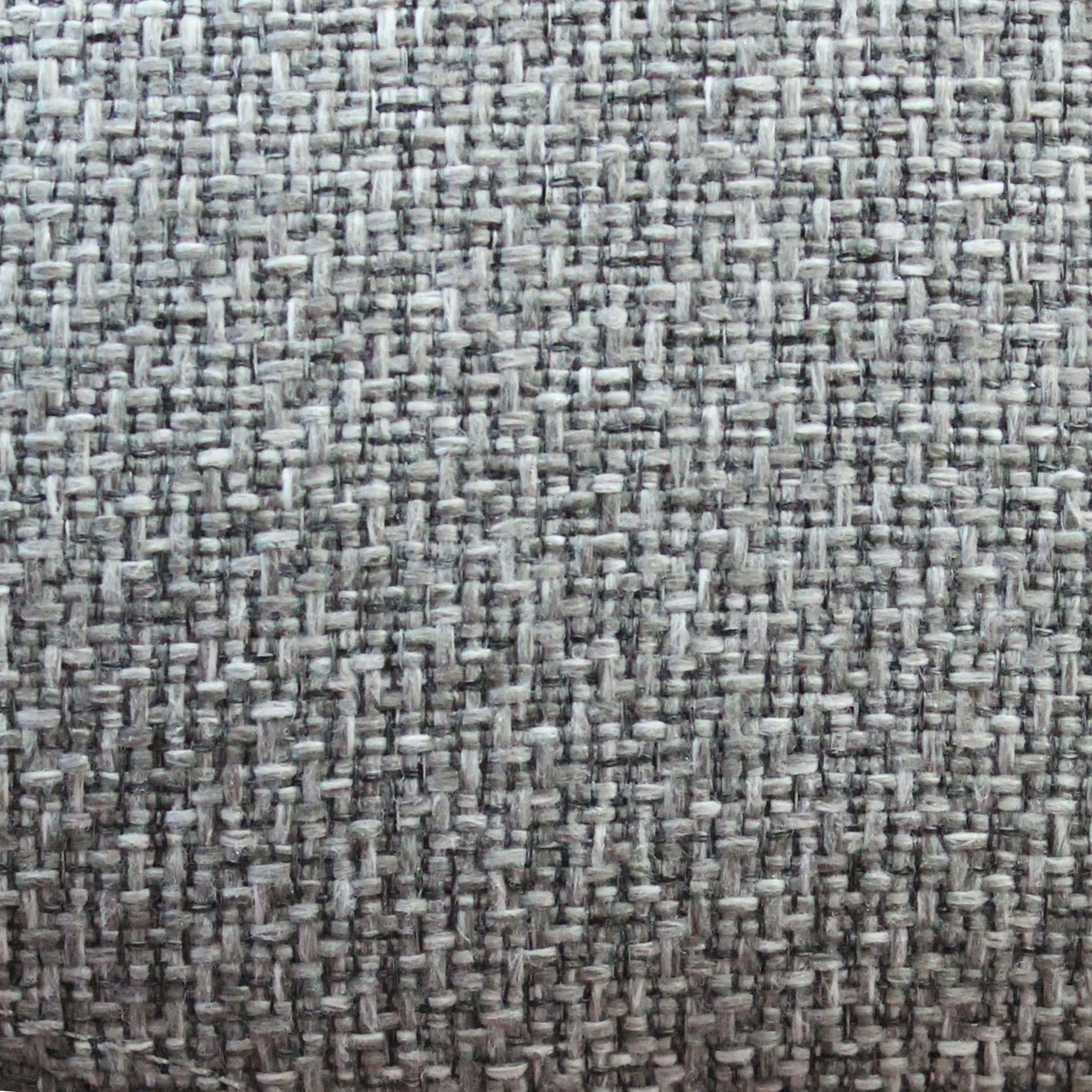 milani home - divano da giardino, alluminio e poliestere, angolare con cuscini modulare componibile, 2 posti, grigio scuro