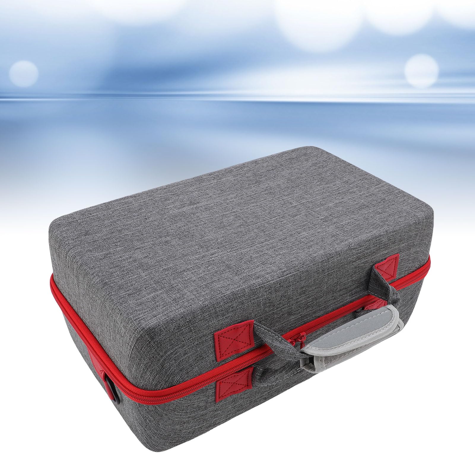 Custodia Rigida per Console SLIM Custodia Rigida per Viaggi, Controller, Cuffie, Cavi USB, Nylon Impermeabile per Giocatori (GRAY)