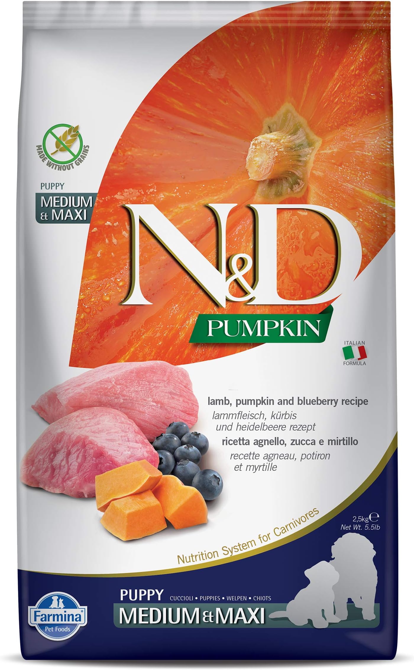Photo inspiration: Visual Reference: Buy Farmina Pet Foods N D Adult Pumpkin Pellet Dry
