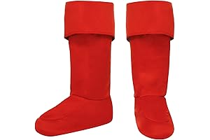 Essential Superhero Accessories: Red Superhero Boot Covers