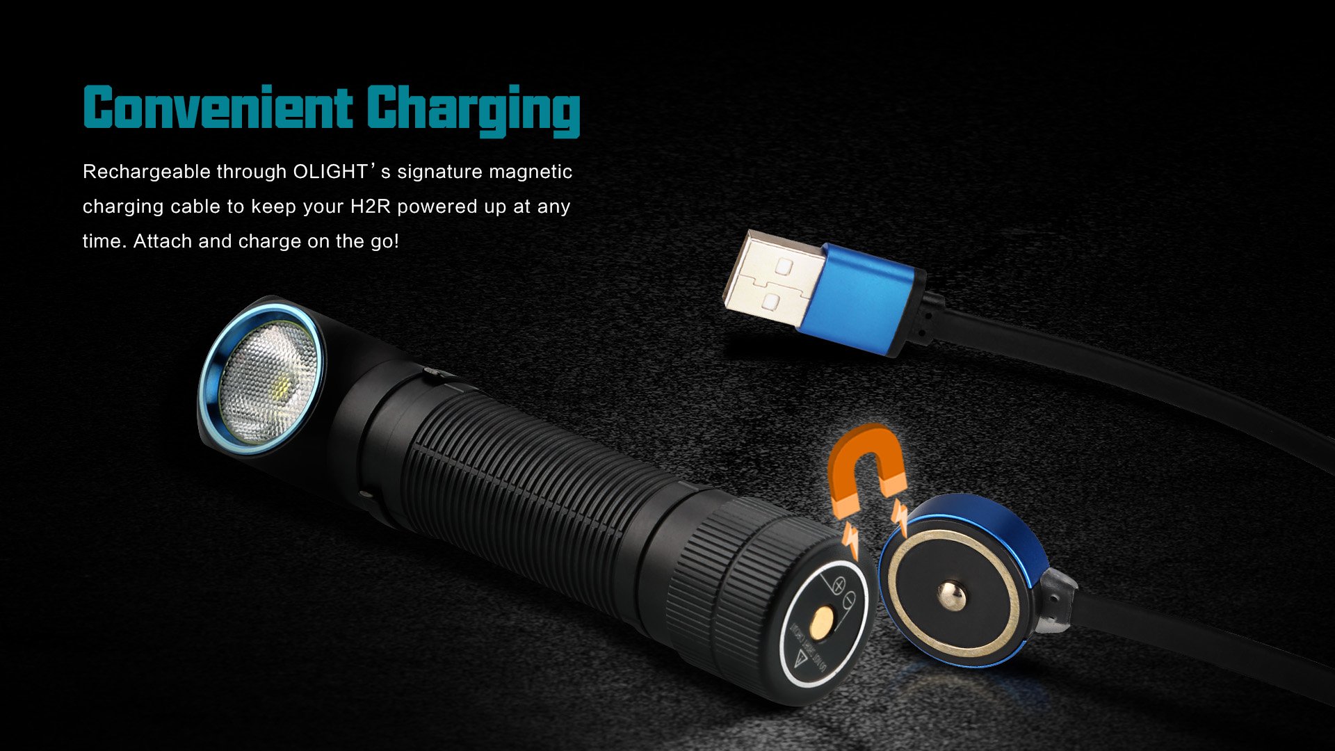 Olight H2R Nova 2300 Lumens LED Rechargeable Headlamp - Available