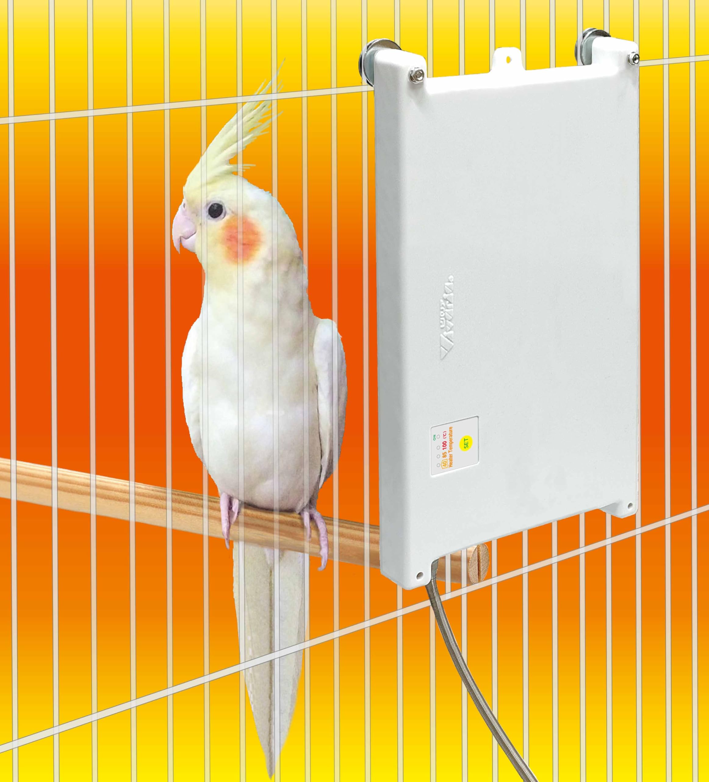 マルチサイドヒーター　M BH-200 新品　送料込み Amazon | マルチサイドヒーター M 鳥かご用遠赤外線ヒーター (M