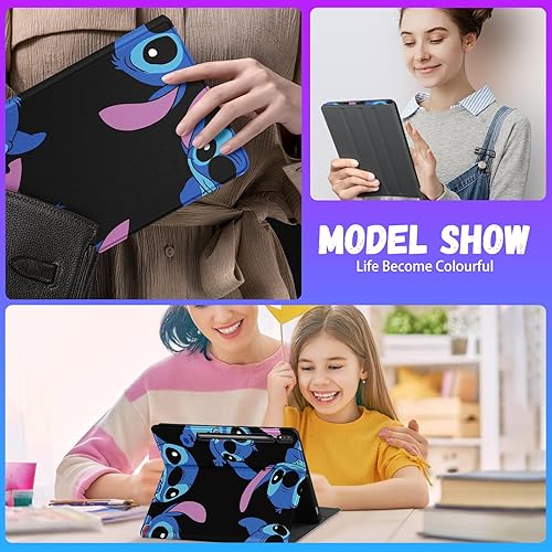 Miniatura 6 de Besoar Funda para Galaxy Tab S7 Fe 2021S8 Plus 2022S7 Plus 2020 de 12.4 pulgadas para niñas, niños, adolescentes, niños, mujeres, lindo diseño de