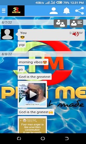 Ping me