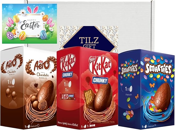 Easter Eggs Bundle Nestlé Medium Easter Eggs Collection 119g129g
