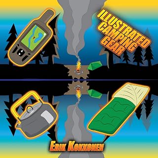 Illustrated Camping Gear For Kids (Illustrated Fishing Gear Book 5)