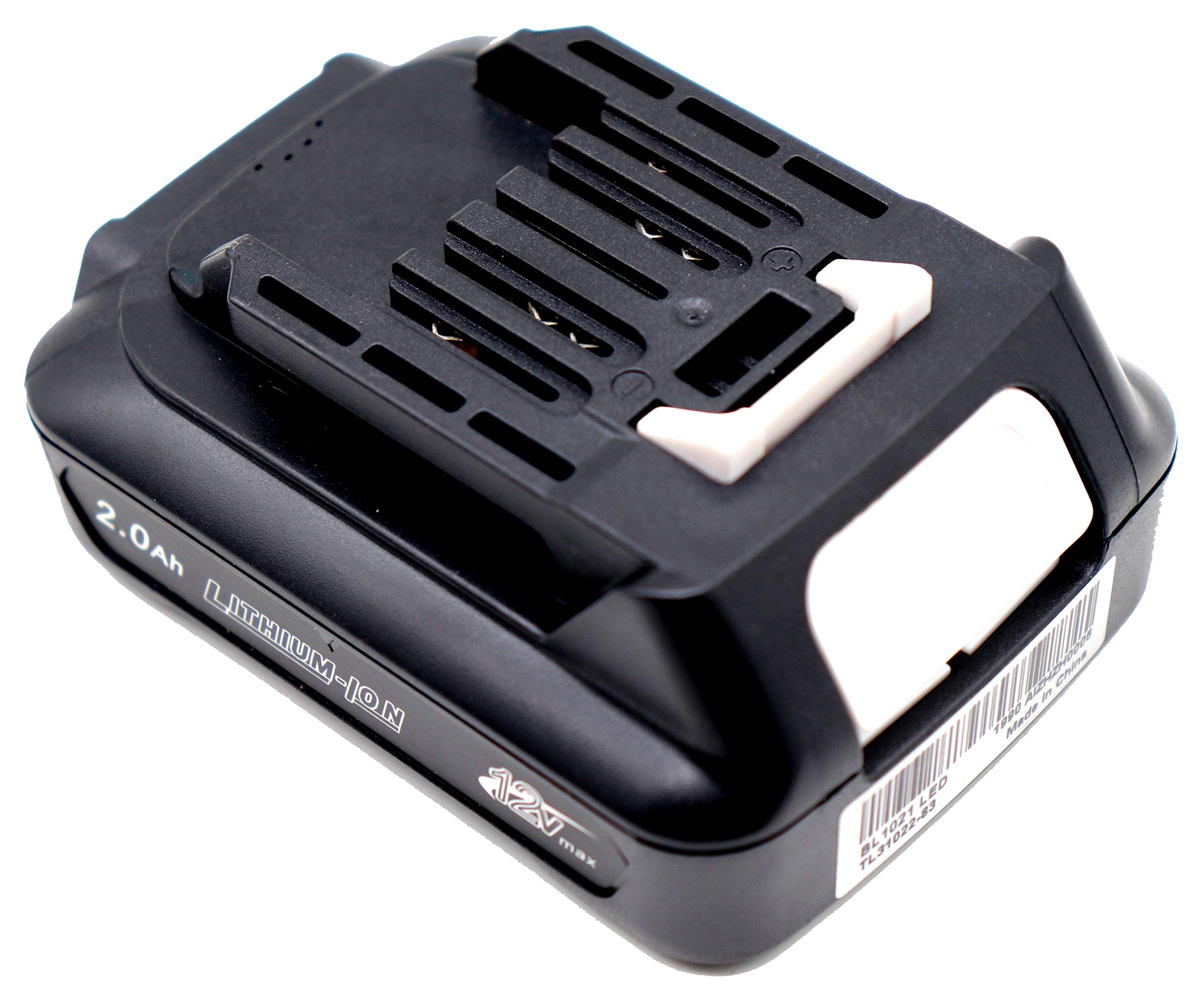 2,0Ah BL1021B Replace for Makita 12V, Replace for 12V Makita Battery BL1021B | BL1020B | BL1015 | BL1016 | BL1041B