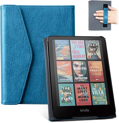 Miniatura 41 de CoBak Funda con soporte para Kindle Paperwhite 12.ª generación 2024 (7") y Kindle Colorsoft Signature Edition - Funda de piel sintética duradera con