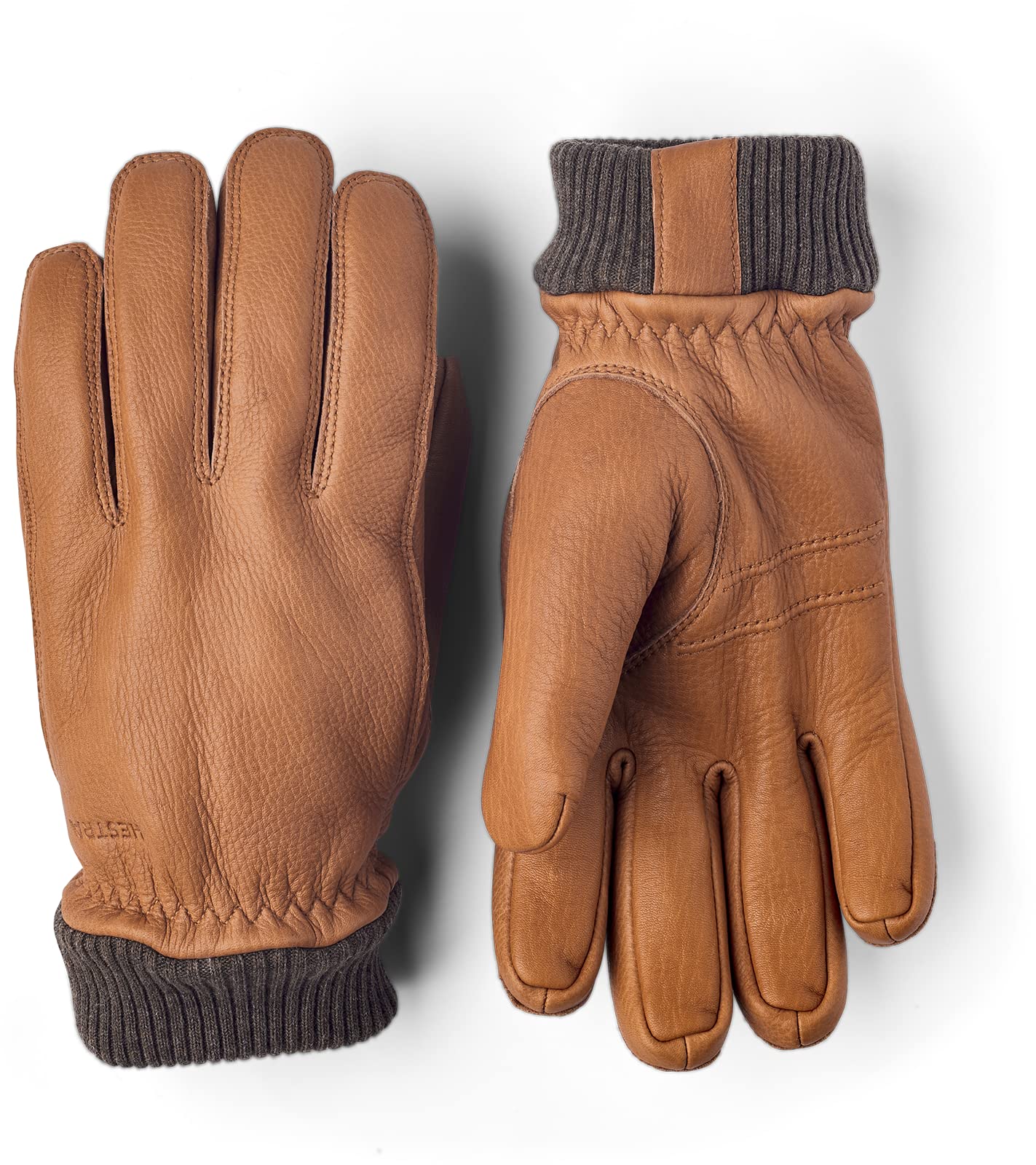 Hestra Herren Tore Glove Hirschleder 5-Finger Isolierte Handschuhe mit Wollmanschette für kaltes Wetter & Alltag