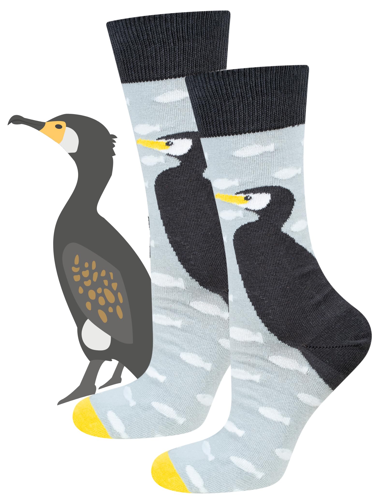 soxo Cyclist Socks Men Cotton Funny Gifts Colourful Mens Walking Sock Bicycle Accessories 6.5-10.5