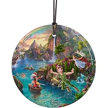 Disney Peter Pan Tinker Bell Neverland 3.5 Starfire Prints Hanging Glass Print Accessory Light Catching Hanging Accessory Ideal for Gifting and Collecting SPCIR688