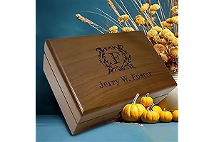 Personalized Wooden Box: Keepsake Memories in Engraved Elegance