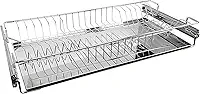 Jomer Escorredor de Embutir Deslizante Entrance 77cm Inox