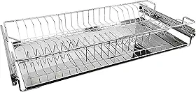 Jomer Escorredor de Embutir Deslizante Entrance 77cm Inox