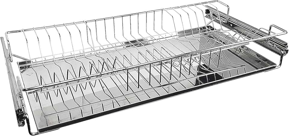 Jomer Escorredor de Embutir Deslizante Entrance 77cm Inox