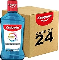 Vista 15 de Colgate Total Pro-Shield Enjuague Bucal Sin Alcohol, Fórmula Antibacteriana, Menta – 500 ml, 16.9 onzas líquidas (paquete de 6)