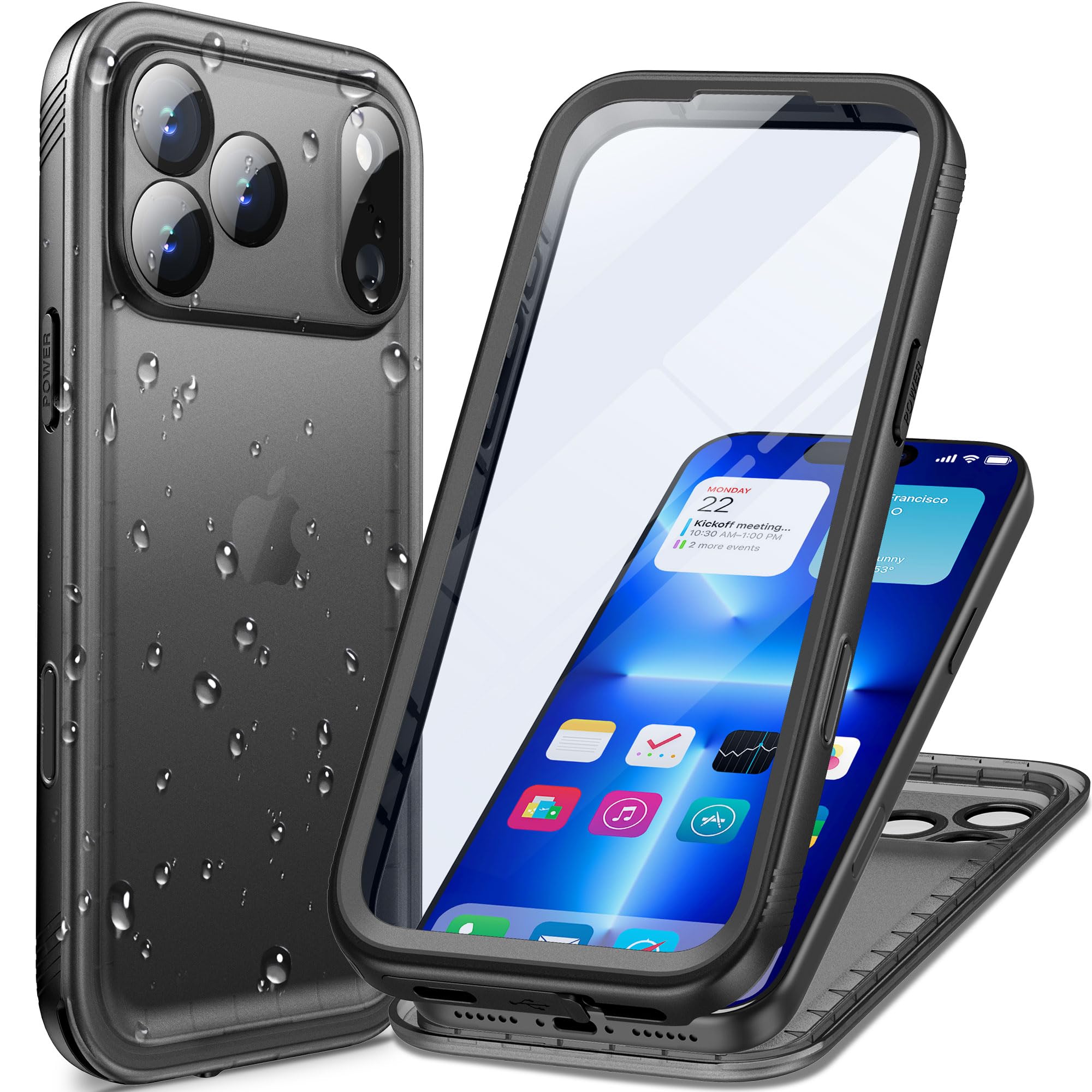 iPhone 17 ProMax用耐衝撃ケース Amazon.co.jp: Cozycase トップクラス iPhone 17 promax用 防水ケース