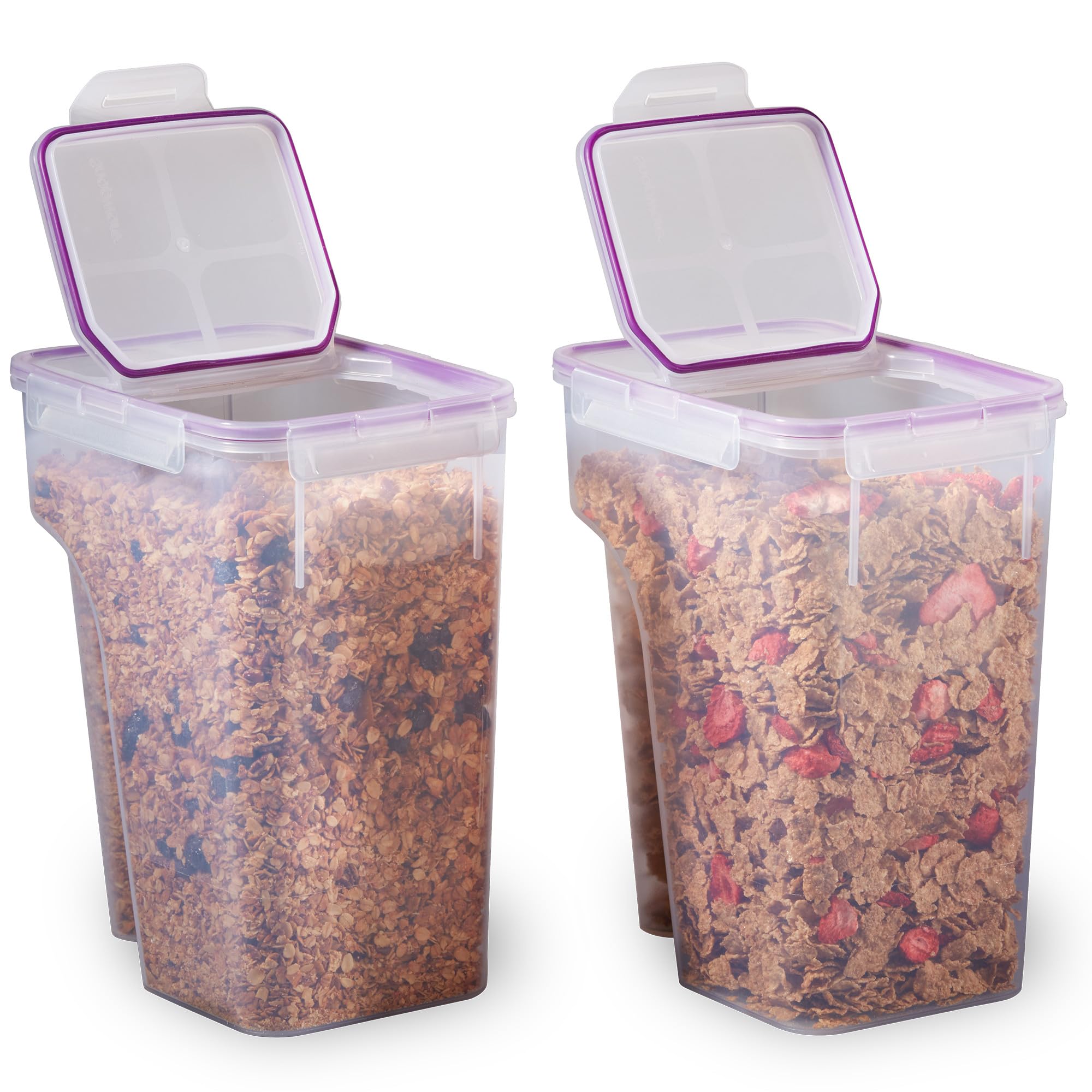 Amazon.com: Snapware Airtight 2-Pack (22.8 Cup) Cereal Dispenser