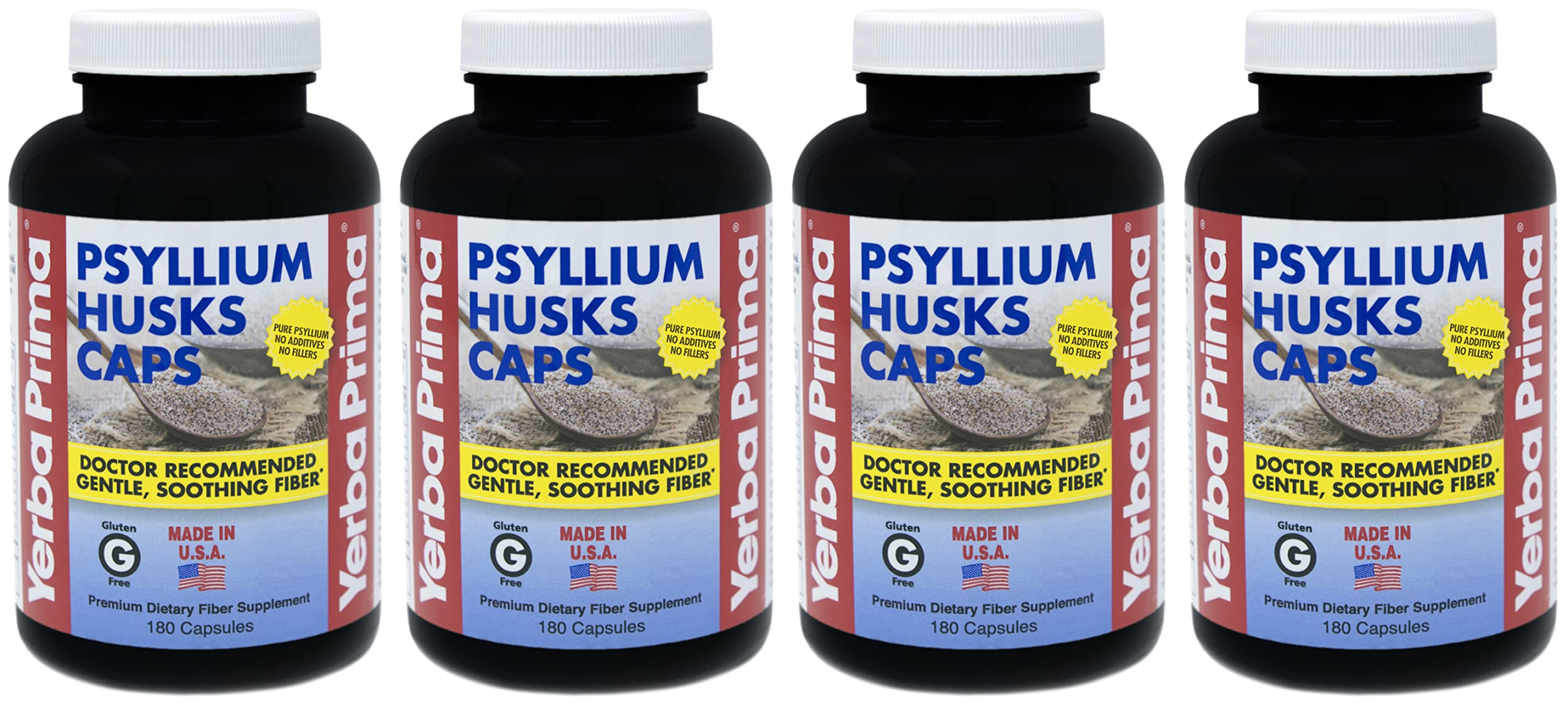 Yerba Prima Psyllium Husks Caps