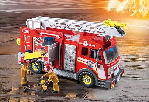 Miniatura 7 de Playmobil Camión de bomberos con accesorios y 2 figuras
