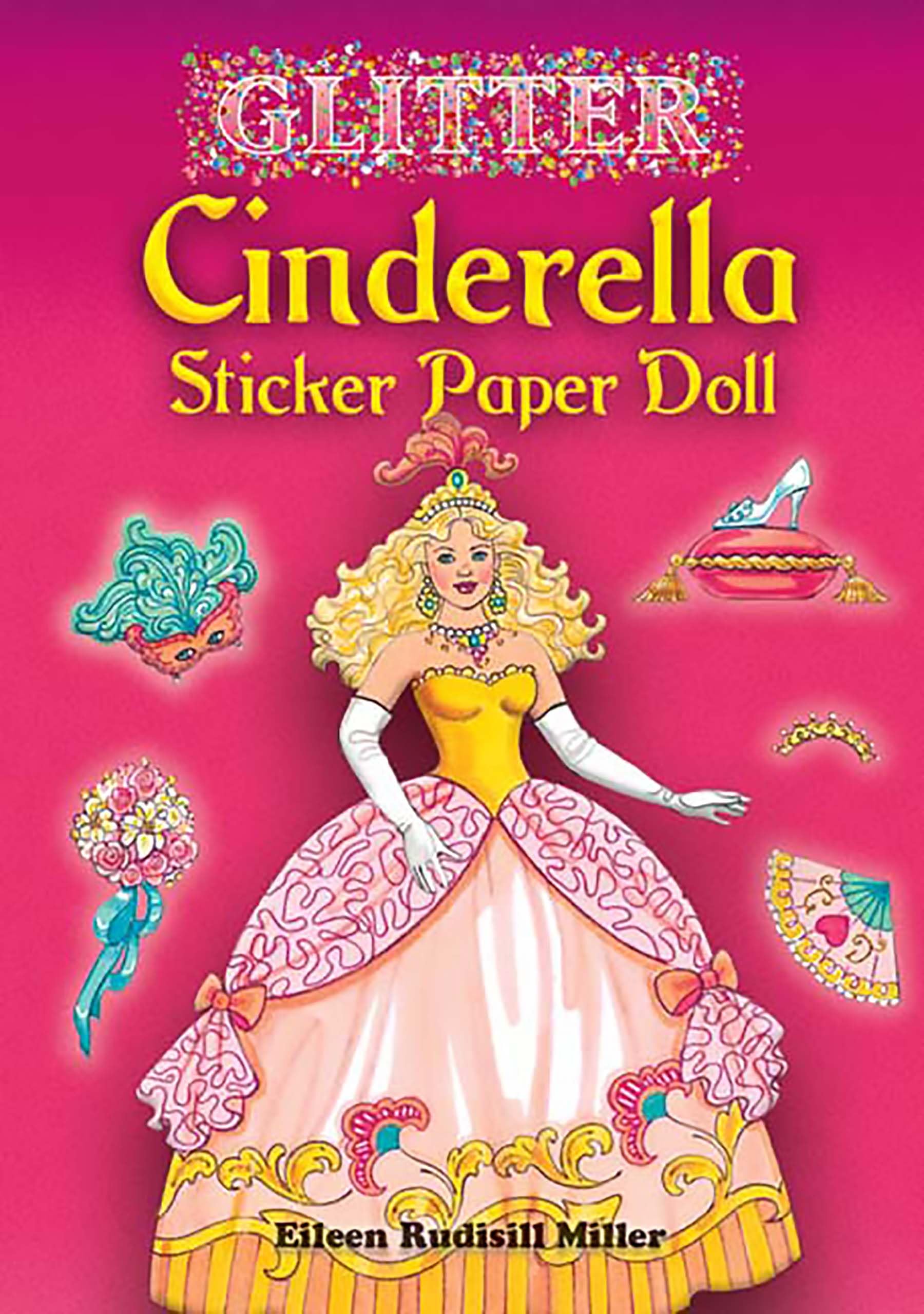 Dover Glitter Cinderella Sticker Paper Doll