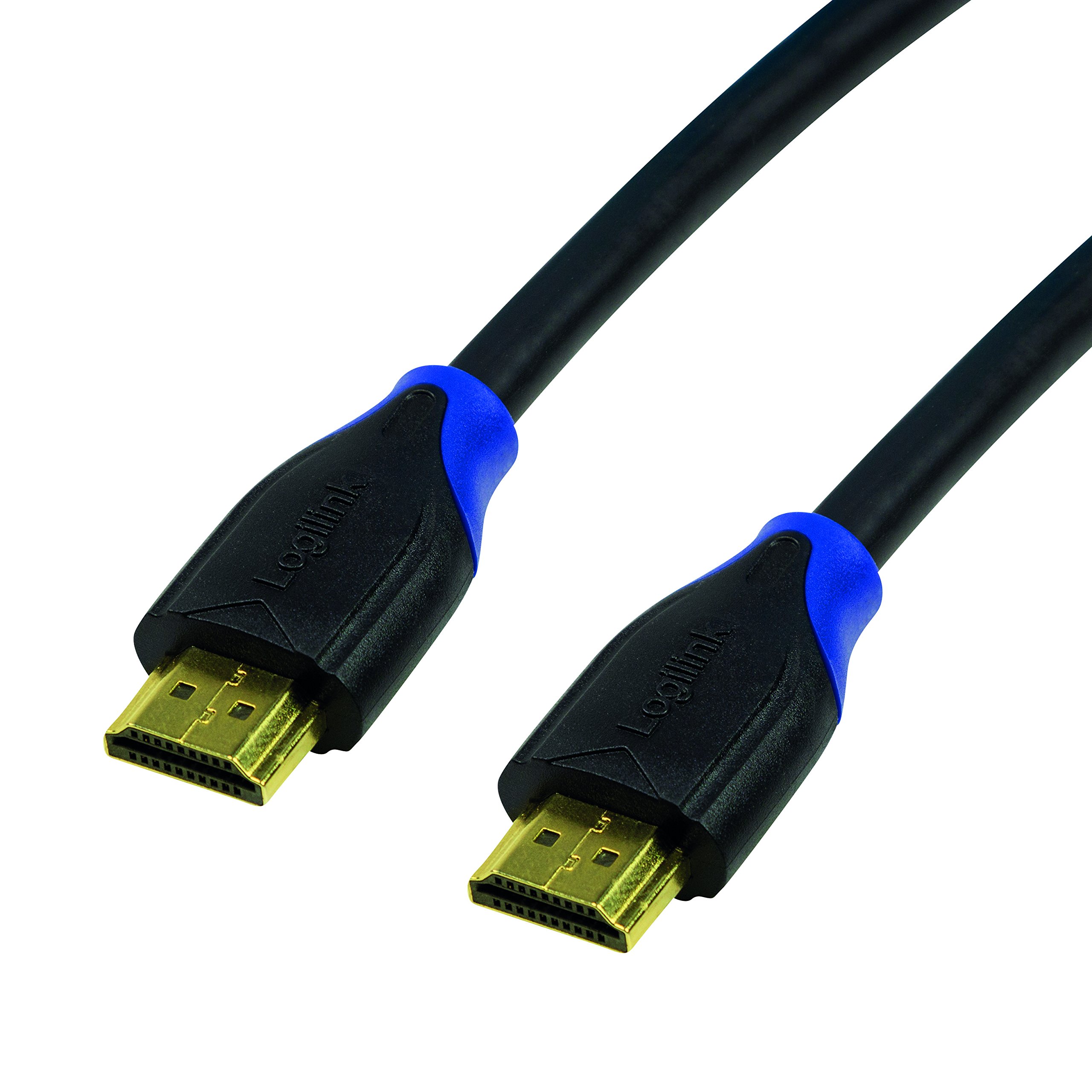 LogiLink CH0065 HDMI Cable 4K UHD 7.5m Black Audio Return Ch Gold ...