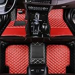 Personnaliser les tapis de sol de voiture Protection tout-temps Tapis de sol en cuir pour voitures, VUS et camions selon le modèle automobile pour hommes femmes (15)