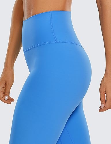 Miniatura 27 de CRZ YOGA Leggings de entrenamiento para mujer con sensación de desnudez cepillada de 25 pulgadas, pantalones de yoga de compresión de cintura alta