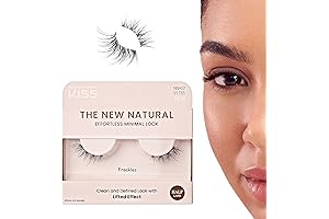 Kiss Natural, False Eyelashes, Freckles, 12 mm, 12ct