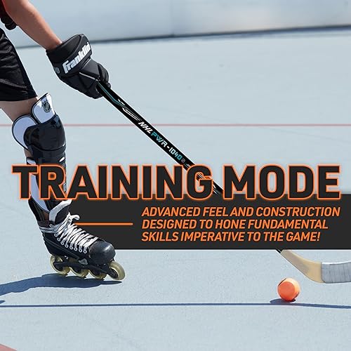 Vista 48 de Franklin Sports NHL Kids - Bastones de hockey callejero para jóvenes, jóvenes y mayores, diestros + zurdos, 40 pulgadas, 48 pulgadas + 56 pulgadas