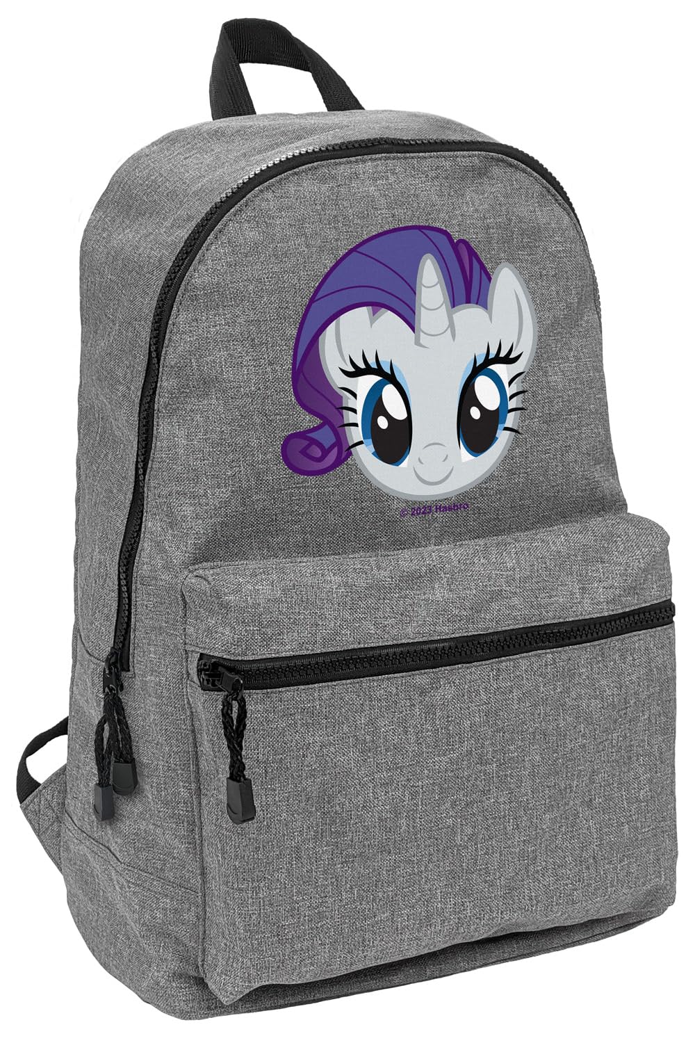 My Little Pony: Friendship Is Magic Rarity Face Lightweight Backpack for Work School Daily Use Packable for Travel