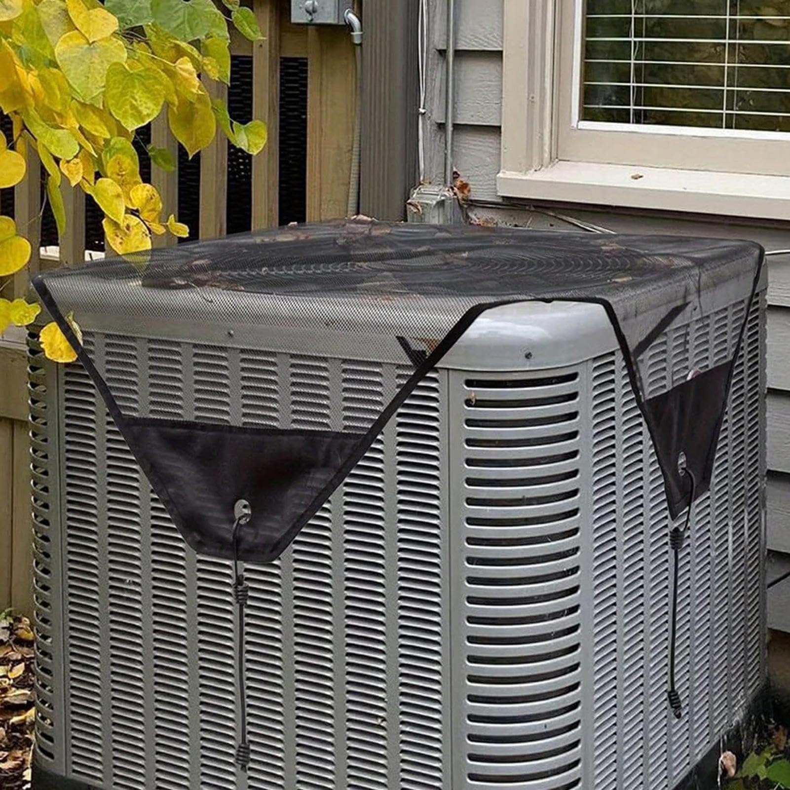 Housse Protection Climatiseur Extérieur 105x40x75cm - Couvre Unité AC Résistante Intempéries