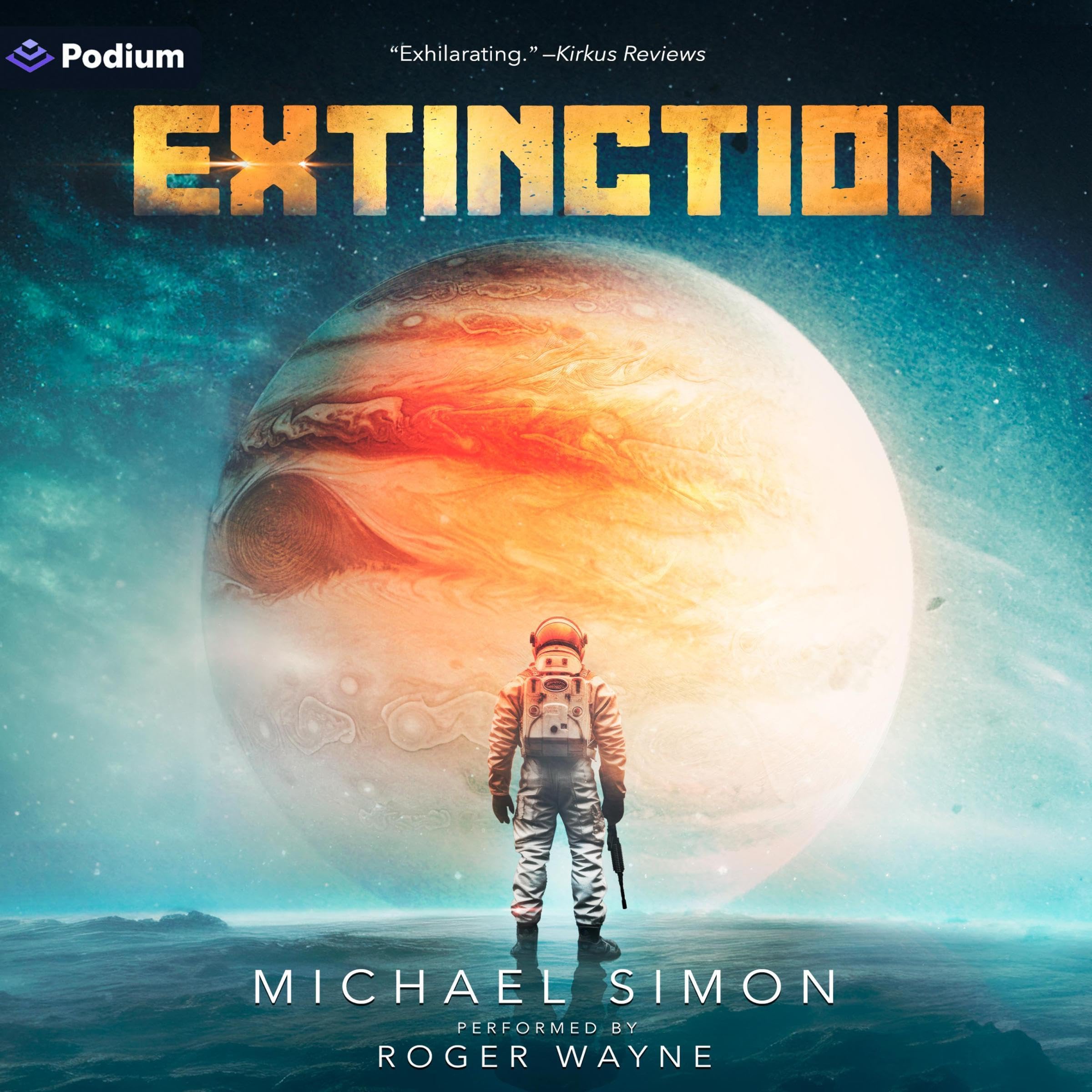 Cover art for Extinction: A Military Sci-Fi Thriller