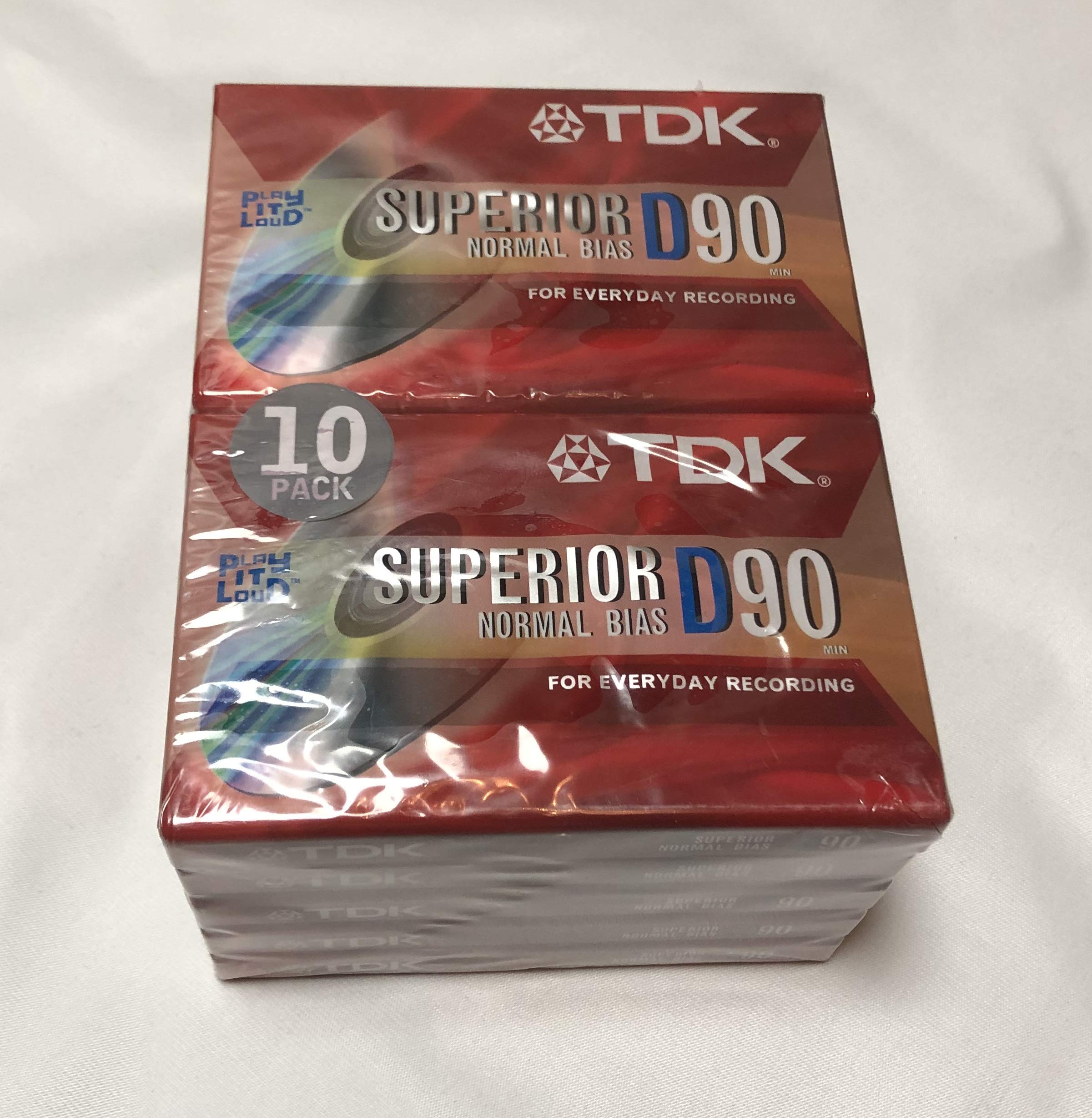 Amazon.com: TDK Superior D90 Normal Bias for Everyday Recording